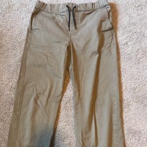 Urban pipeline khaki joggers